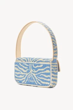 TOMMY BEADED BAG | LIGHT BLUE CREAM -Chic Style Shop STAUD TOMMY BEADED BAG LBCR HOLIDAY 22 ECOM 2