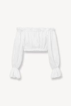 TRISTAN TOP | WHITE -Chic Style Shop STAUD TRISTAN TOP WHITE SUPF 23 ECOM 1