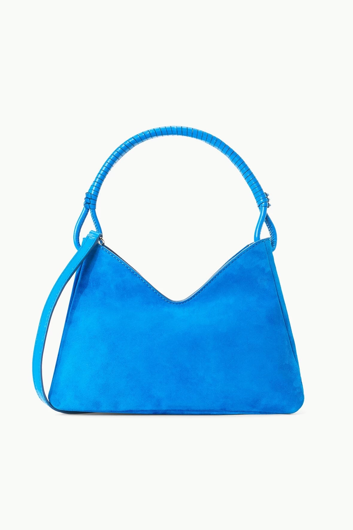 VALERIE SHOULDER BAG | DIRECTOR BLUE SUEDE 1 VALERIE SHOULDER BAG | DIRECTOR BLUE SUEDE