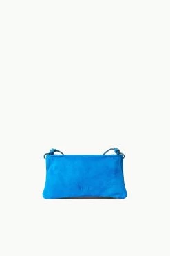 VIVI CROSSBODY BAG | DIRECTOR BLUE SUEDE -Chic Style Shop STAUD VIVI CROSSBODYBAG DIRECTORBLUE FALL 23 ECOM 2