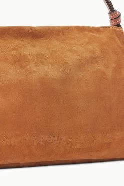 VIVI SHOULDER BAG | TAN SUEDE -Chic Style Shop STAUD VIVI SHOULDERBAG TAN FALL 23 ECOM 4
