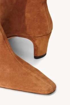 WALLY ANKLE BOOT | TAN SUEDE -Chic Style Shop STAUD WALLY ANKLE BOOT TANSUEDE FALL 22 ECOM 5