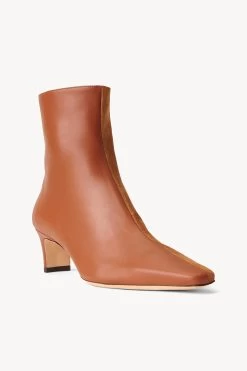 WALLY SPLIT ANKLE BOOT | TAN -Chic Style Shop STAUD WALLY SPLIT ANKLE BOOT TAN FALL 22 ECOM 2