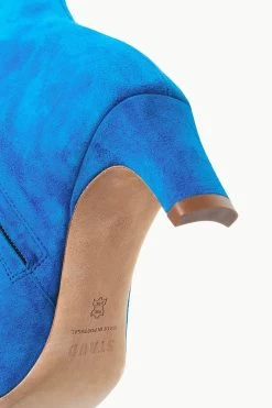WALLY ANKLE BOOT | DIRECTOR BLUE SUEDE -Chic Style Shop STAUD WALLYANKLE BOOT DIRECTORBLUE FALL 23 ECOM 4