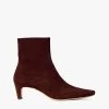 WALLY ANKLE BOOT | MAHOGANY SUEDE