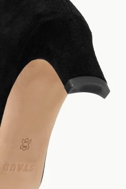 WALLY BOOT | BLACK SUEDE -Chic Style Shop STAUD WALLY BOOT BLACK SUPF 23 ECOM 5 1