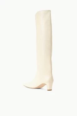 WALLY BOOT | CREAM -Chic Style Shop STAUD WALLY BOOT CREAM SUPF 23 ECOM 3
