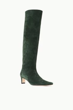 WALLY BOOT | PINE SUEDE 9 WALLY BOOT | PINE SUEDE -Chic Style Shop STAUD WALLY BOOT PINE FALL 23 ECOM 2