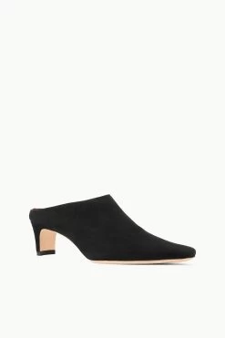 WALLY MULE | BLACK SUEDE 11 WALLY MULE | BLACK SUEDE -Chic Style Shop STAUD WALLY MULE SUEDEBLACK SUPF 23 ECOM 2