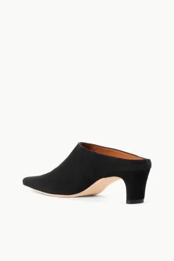 WALLY MULE | BLACK SUEDE 9 WALLY MULE | BLACK SUEDE -Chic Style Shop STAUD WALLY MULE SUEDEBLACK SUPF 23 ECOM 3