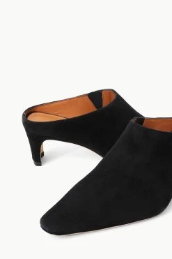 WALLY MULE | BLACK SUEDE 12 WALLY MULE | BLACK SUEDE -Chic Style Shop STAUD WALLY MULE SUEDEBLACK SUPF 23 ECOM 4