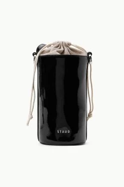 WATER BOTTLE BAG | BLACK -Chic Style Shop STAUD WATERBOTTLE BAG BLACK SUPF 23 ECOM 2