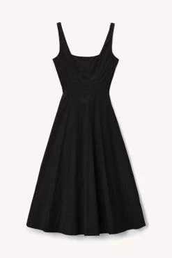 WELLS DRESS | BLACK -Chic Style Shop STAUD WELLS DRESS BLACK FALL 22 ECOM 1