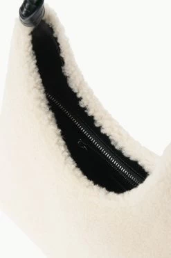 WINONA SHOULDER BAG | CREAM BLACK -Chic Style Shop STAUD WINONASHOULDERBAG CREAMBLACK ECOM 3