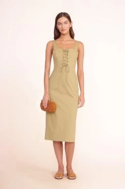 BEAN BAG | TOBACCO -Chic Style Shop SUTTON DRESS KHAKI CASPIAN SLIDE TAN 01460 web