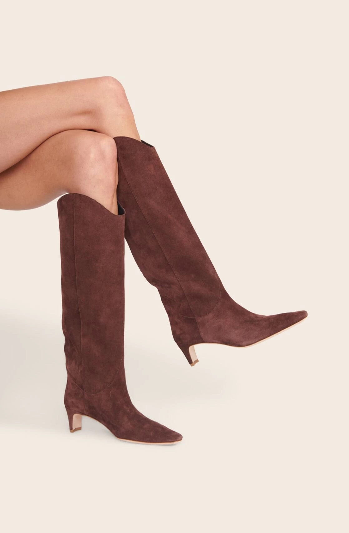 WESTERN WALLY BOOT | MAHOGANY SUEDE 2 WESTERN WALLY BOOT | MAHOGANY SUEDE - Image 2