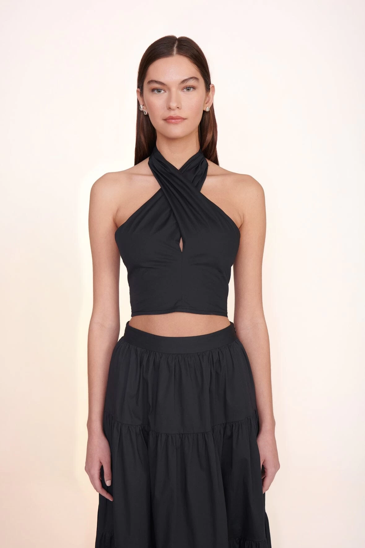 SMOCKED KAI TOP | BLACK 1 SMOCKED KAI TOP | BLACK