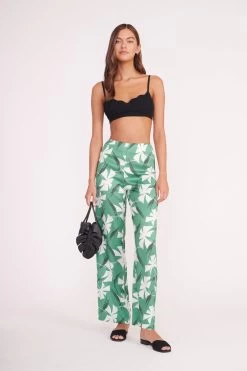 PALM BAG | BLACK -Chic Style Shop TARA TOP BLACK OSCAR PANT GREEN PINWHEEL 00409 web