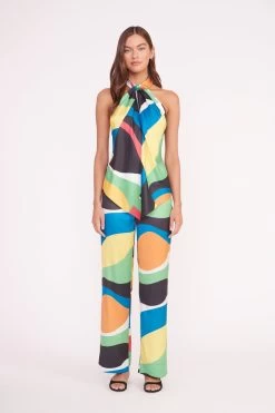 OSCAR PANT | MARBLE WAVE 12 OSCAR PANT | MARBLE WAVE -Chic Style Shop TROPEA TOP OSCAR PANT MARBLE WAVE 04762 2 web