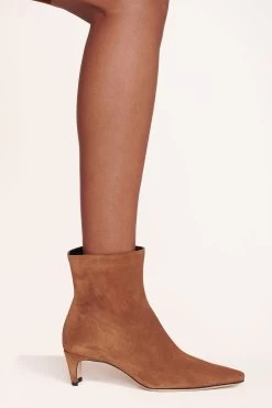 WALLY ANKLE BOOT | TAN SUEDE -Chic Style Shop Wally Ankle Boot Tan Suede 001 edit web