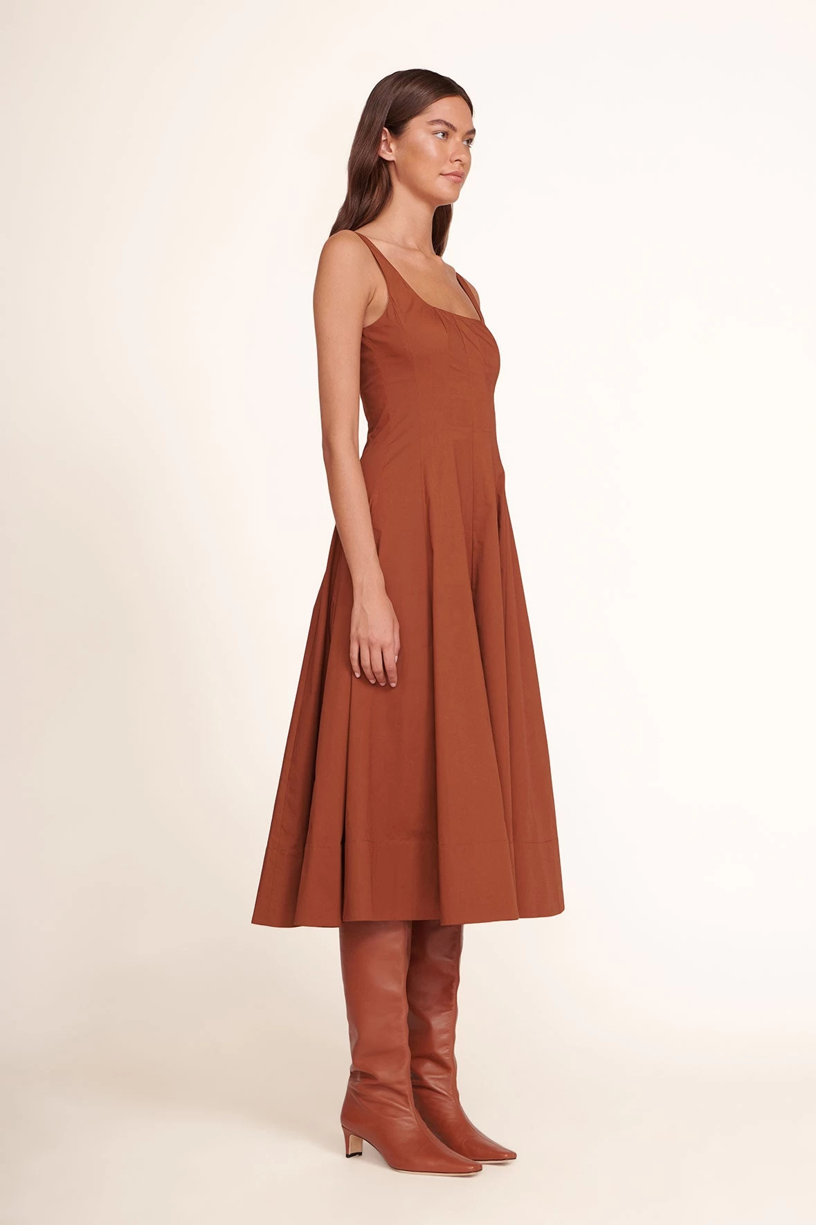 WELLS DRESS | TAN 3 WELLS DRESS | TAN - Image 3
