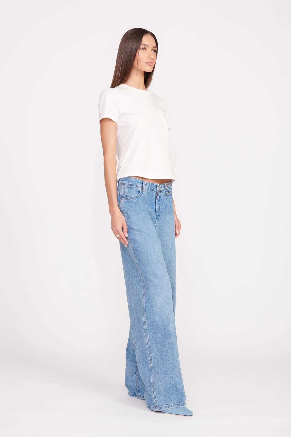 STAUD + WRANGLER THE W TEE | WHITE 4 STAUD + WRANGLER THE W TEE | WHITE - Image 4