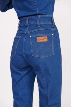 STAUD + WRANGLER THE BODY JUMPSUIT | DARK RINSE -Chic Style Shop Wrangler 1192 web