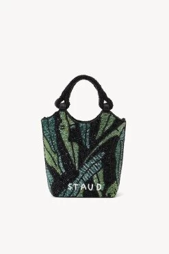 ZOE BEADED BAG | GREEN PALM -Chic Style Shop ZOE GREENPALM2