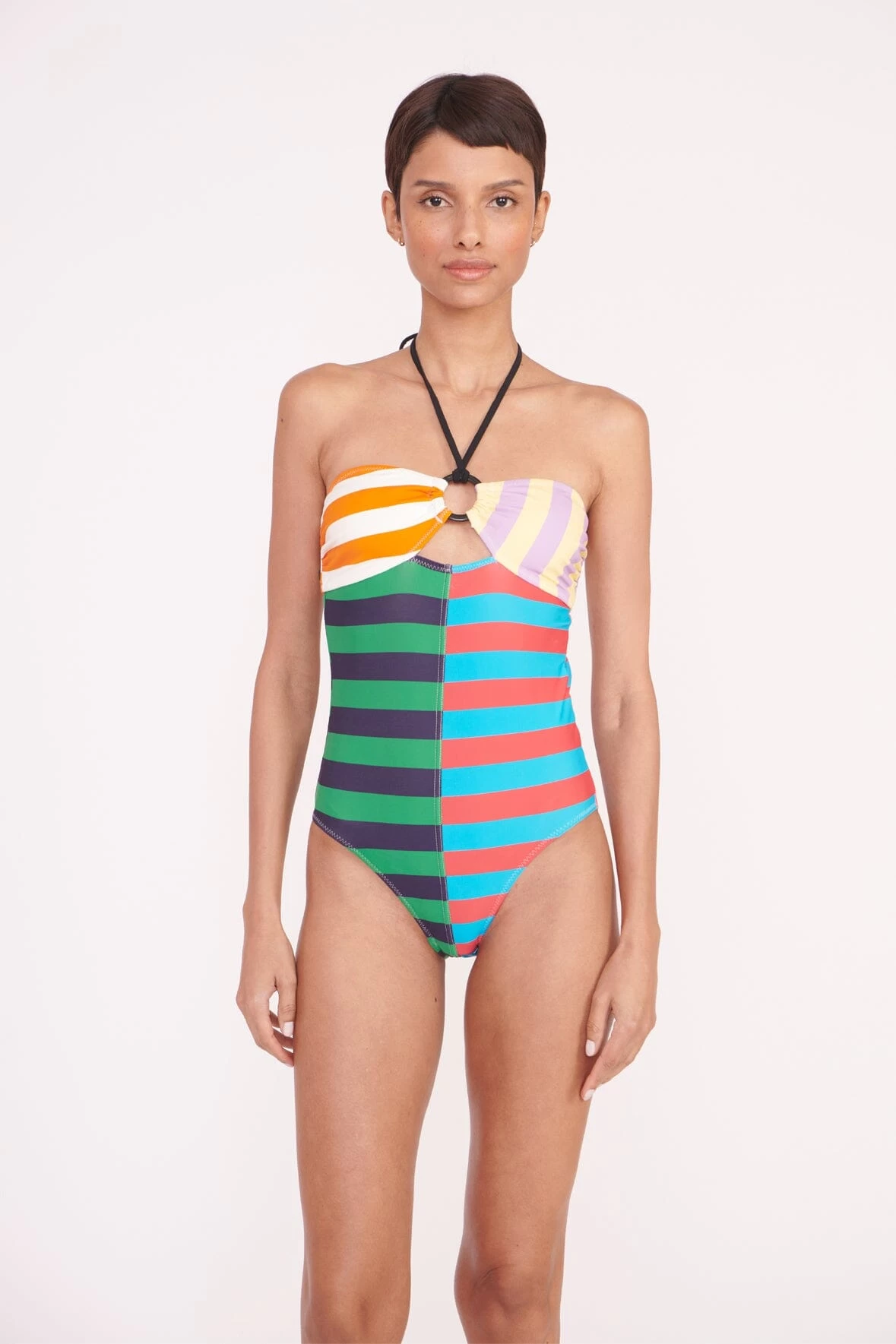 ACE RING ONE PIECE | CABANA STRIPE MULTI 1 ACE RING ONE PIECE | CABANA STRIPE MULTI