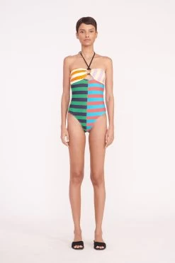 ACE RING ONE PIECE | CABANA STRIPE MULTI 9 ACE RING ONE PIECE | CABANA STRIPE MULTI -Chic Style Shop ace ring one piece cabana stripe 03155 web