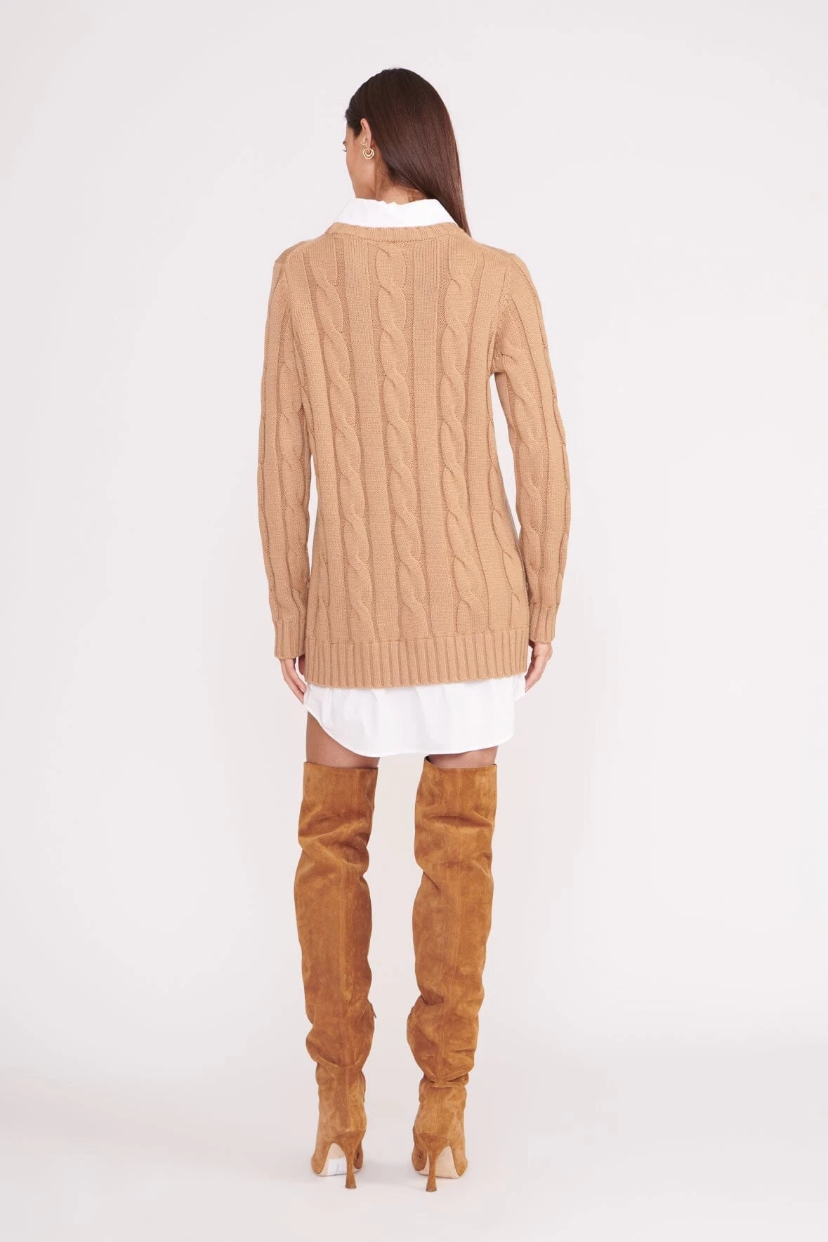 ALDRIN DRESS | CAMEL WHITE 4 ALDRIN DRESS | CAMEL WHITE - Image 4