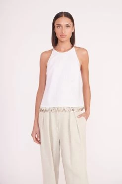 LUISA PANT | OAT MILK -Chic Style Shop alondra top white 05690 web 1