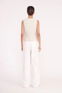 BRETT VEST | OAT MILK -Chic Style Shop brett vest oat milk 00602 web