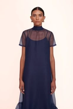 CALLUNA DRESS | NAVY -Chic Style Shop calluna dress navy 01258 web
