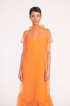 CALLUNA DRESS | NECTARINE -Chic Style Shop calluna dress nectarine 02204 web