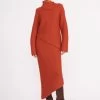 CANTILEVER SKIRT | CINNAMON