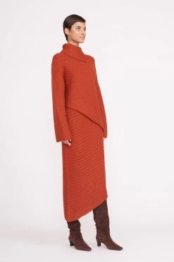 CANTILEVER SKIRT | CINNAMON -Chic Style Shop cantilever skirt cinnamon 3 ee35b999 57b1 49d5 a0d4 087076acda3e