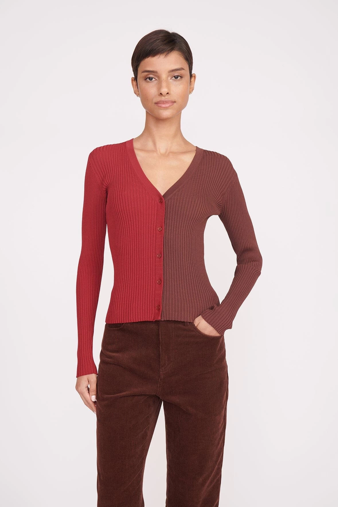 CARGO SWEATER | SYRAH CHOCOLATE 2 CARGO SWEATER | SYRAH CHOCOLATE - Image 2