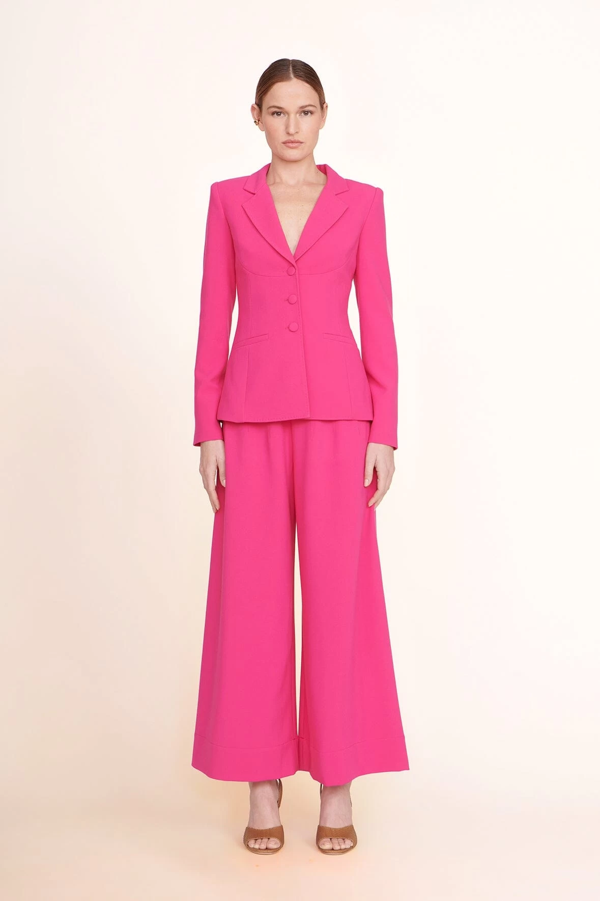 CROPPED CALEB PANT | MAGENTA 1 CROPPED CALEB PANT | MAGENTA