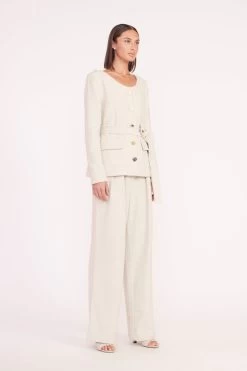 CHARLES BLAZER | OAT MILK -Chic Style Shop charles blazer oat milk 02138 web