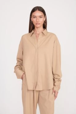 COLTON SHIRT | CAMEL SUITING