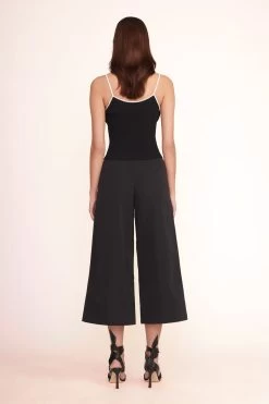 SOLEIL TOP | BLACK WHITE -Chic Style Shop cropped oak pant black 3 f4659ce4 d88f 4c12 95f5 6b70f567d855