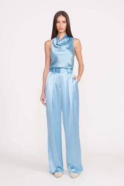 GESTURE TOP | FRENCH BLUE -Chic Style Shop fall 23 0081 web