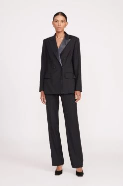 ARCH TUXEDO BLAZER | BLACK -Chic Style Shop fall 23 0949 web