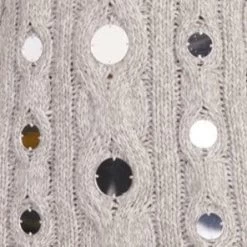 BEEHIVE MIRRORED SWEATER | HEATHER GREY -Chic Style Shop fall 23 1088 web f892bda4 d968 45b0 9528 ecb0451544e0