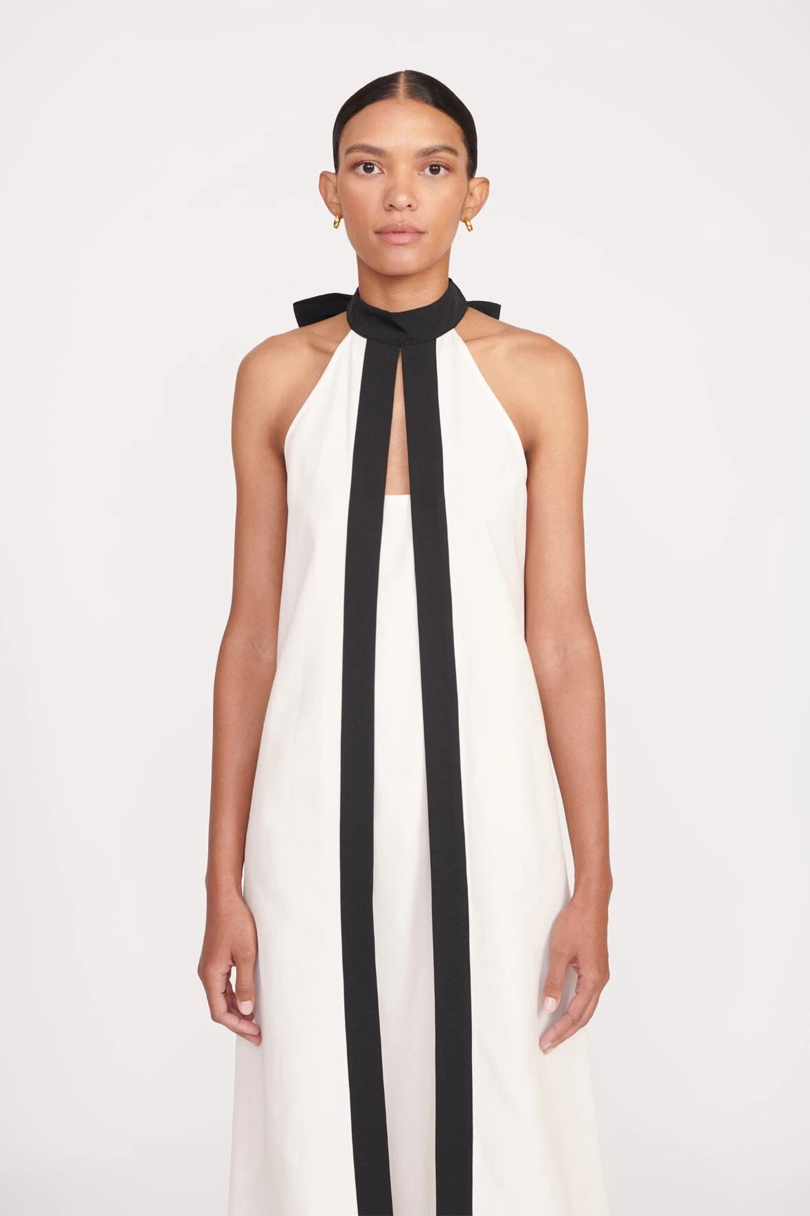 WRIGHT DRESS | ECRU BLACK 4 WRIGHT DRESS | ECRU BLACK - Image 4