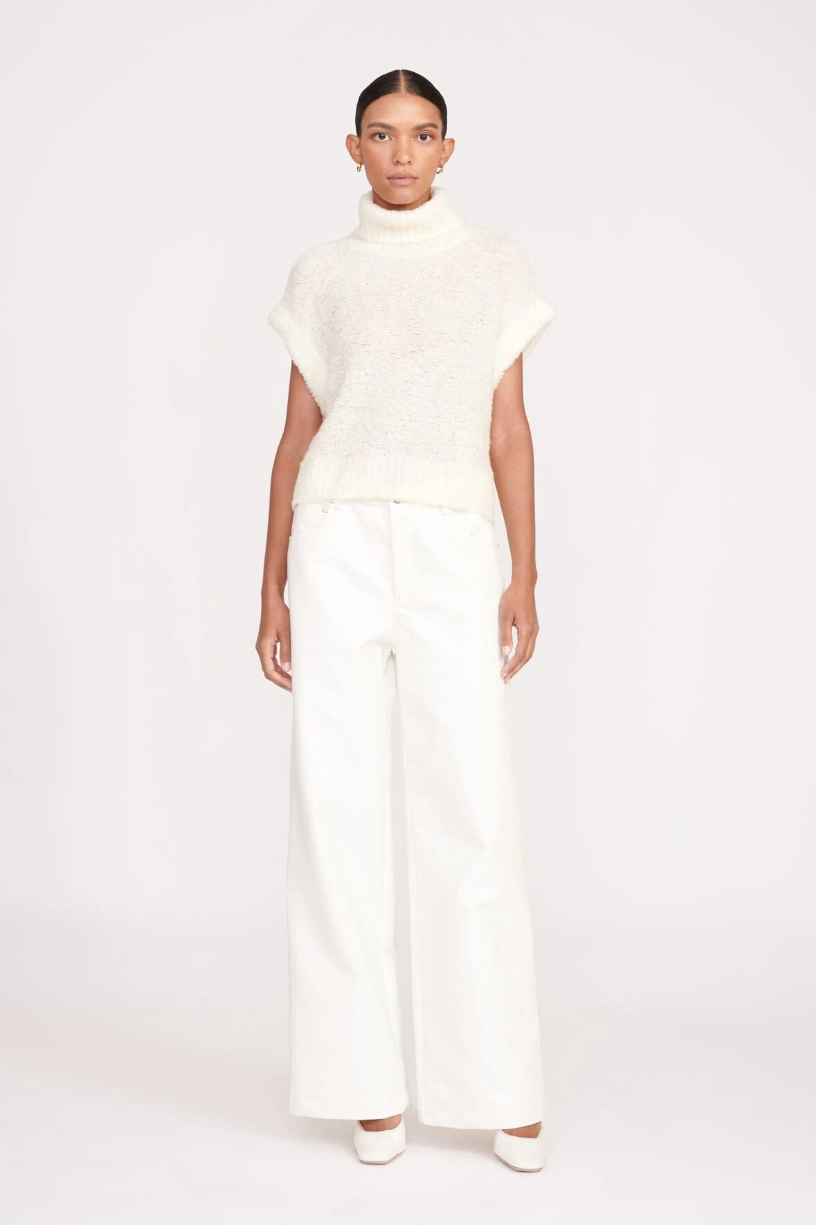 BETTE SWEATER | WHITE 4 BETTE SWEATER | WHITE - Image 4