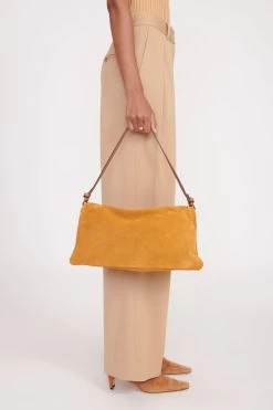 VIVI SHOULDER BAG | TAN SUEDE -Chic Style Shop fall 23 2538 web