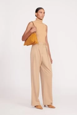 VIVI SHOULDER BAG | TAN SUEDE -Chic Style Shop fall 23 2550 web