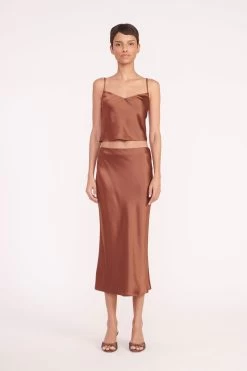 ANGELA SKIRT | CLOVE -Chic Style Shop gracie top angela skirt clove 02602 web 1